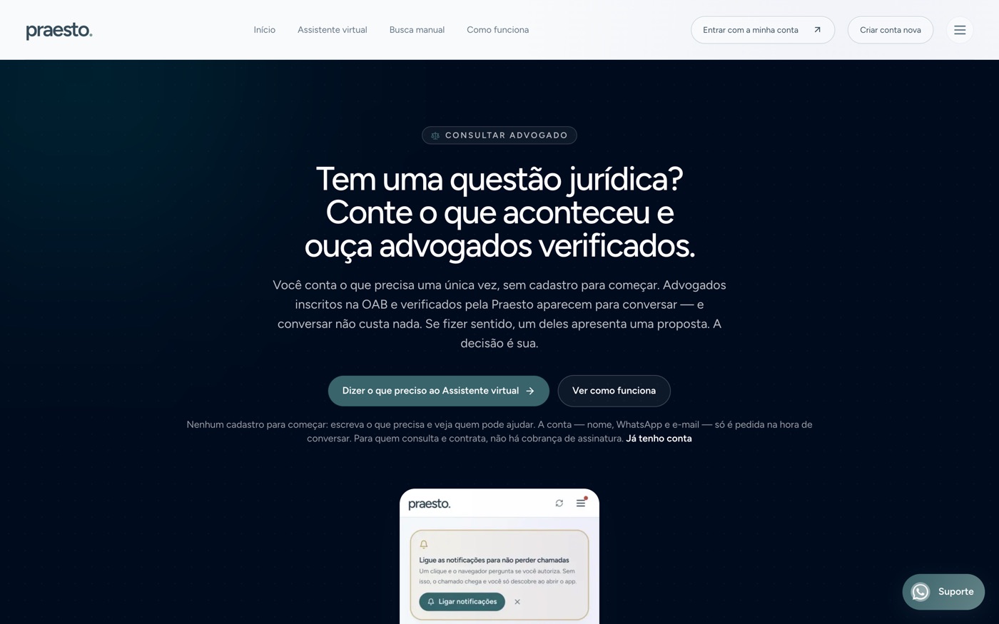 Consultar Advogado (página pública)