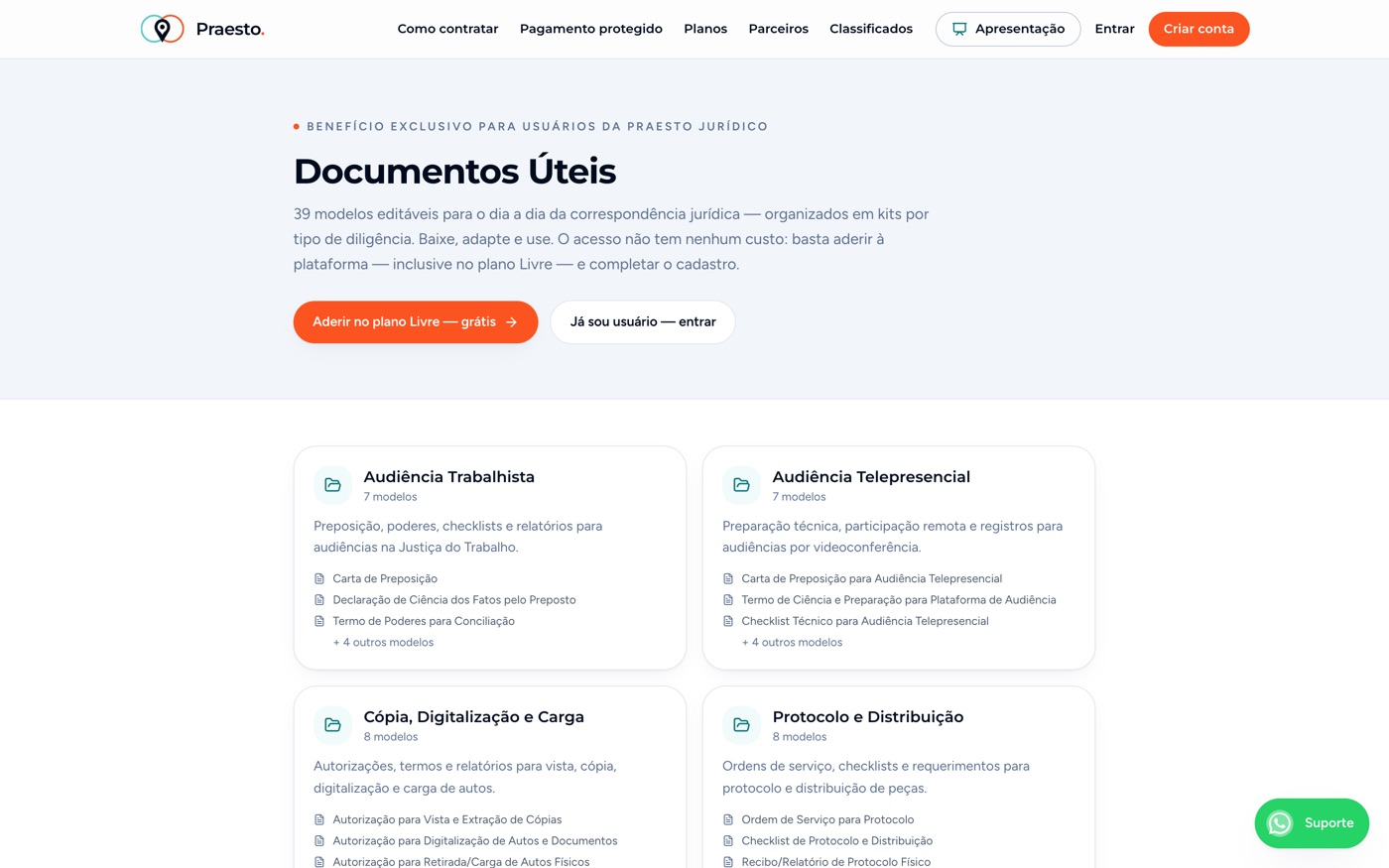 Documentos úteis